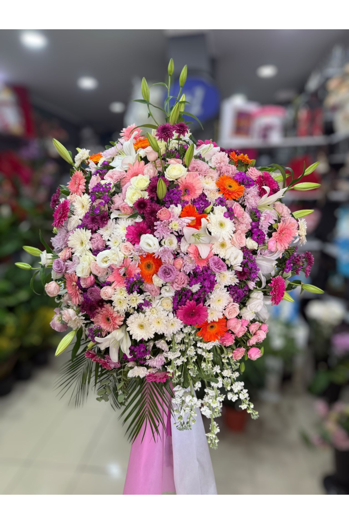 İzmir Ferforje Dev Boy Çiçek Aranjmanı İzmir Ferforje Dev Boy Çiçek Aranjmanı