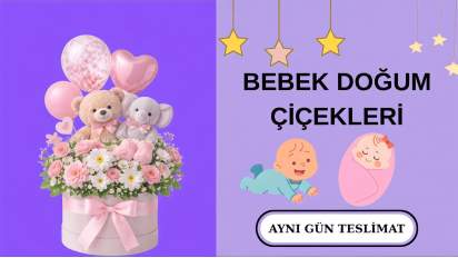 Bebek Doğum Çiçekleri