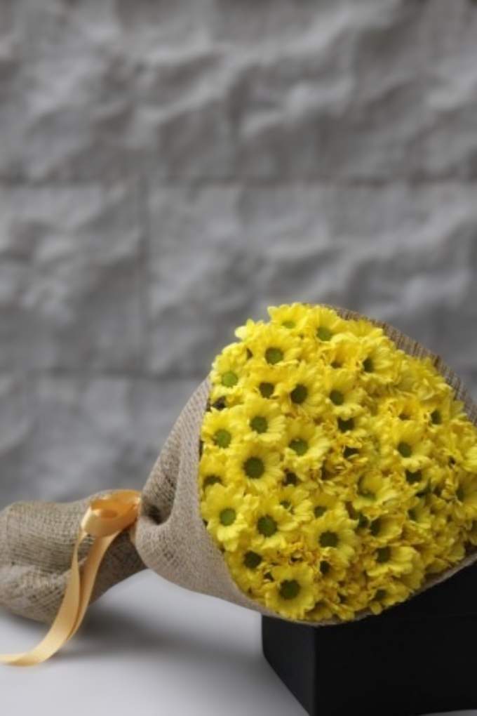 Sarı Kasımpatı Buketi 