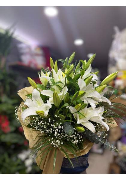 Kokulu Casablanca Lilyum Buketi