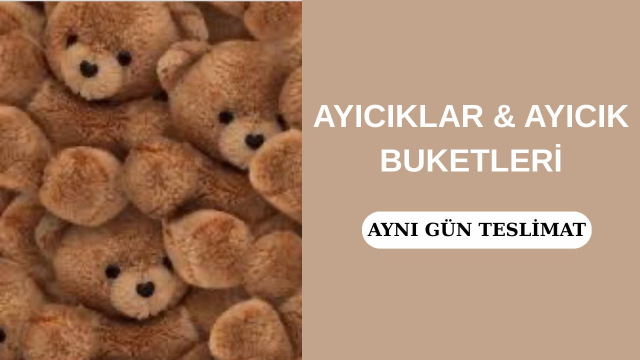 Peluş Ayıcık&Ayıcık-Şekerleme Buketleri