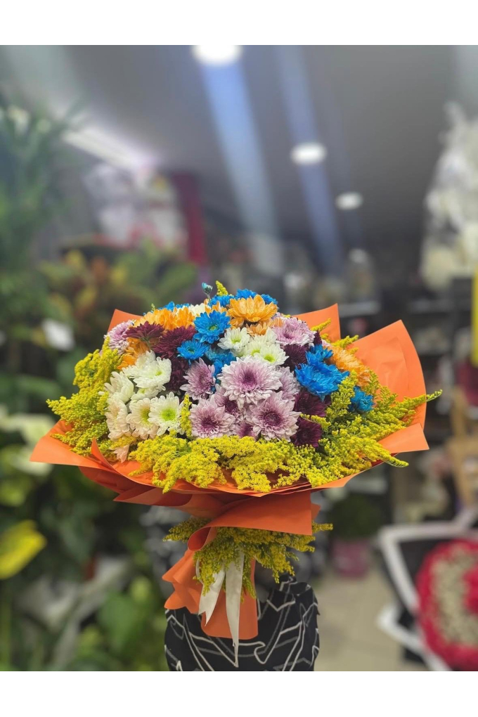 Renkli Kasımpatı Buketi