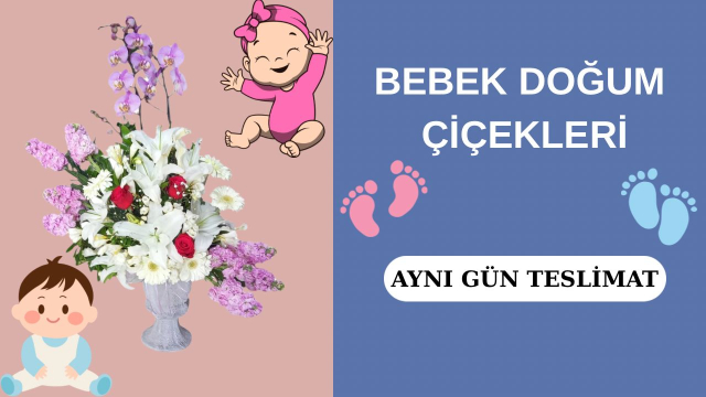 Bebek Doğum Çiçekleri