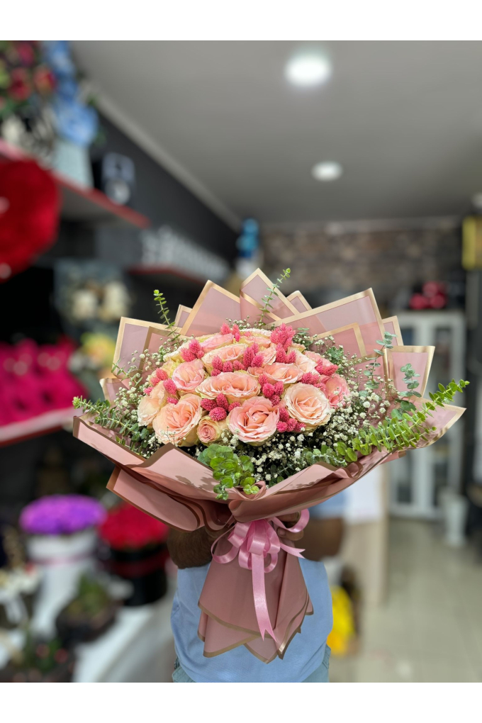 20 Adet Çift Renkli İthal Gül