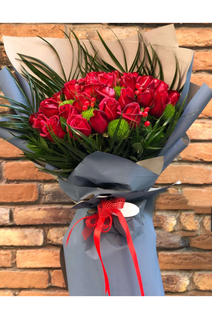 41 Yerli Gül Buketi 41 Yerli Gül Buketi