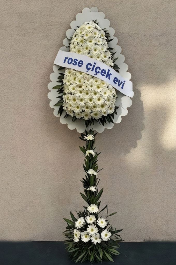 Özel Beyaz Çelenk