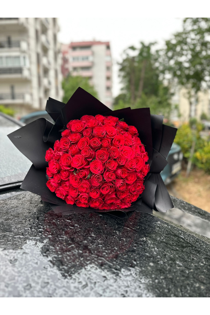 81 Adet Gül Buketi 81 Adet Gül Buketi