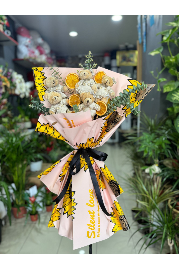 Ayıcık Buket Modelleri Ayıcık Buket Modelleri