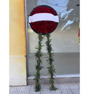 Cenaze Çelenk Kırmızı