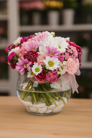 Fanusta Kır Çiçekleri