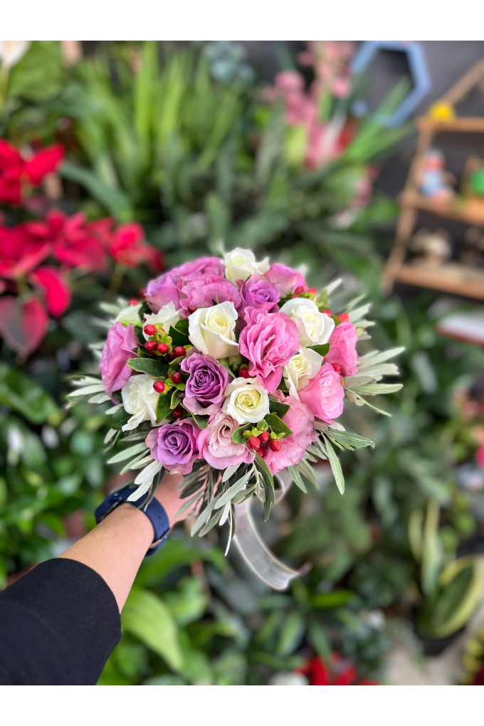 İthal Gelin Buketi İthal Gelin Buketi