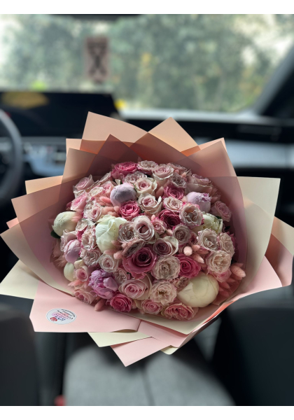 Şakayık ve Gül Mix