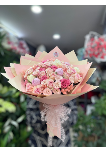 Şakayık ve Gül Mix