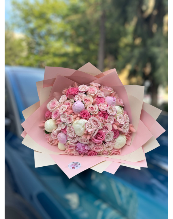 Şakayık ve Gül Mix