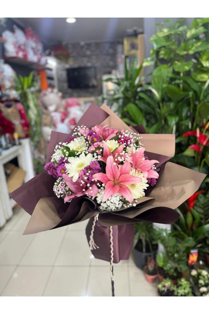 Vip Karışık Mevsim Buketi